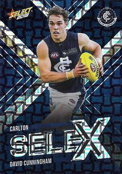 2018 Select Footy Stars - Selex #SX13 David Cuningham Front